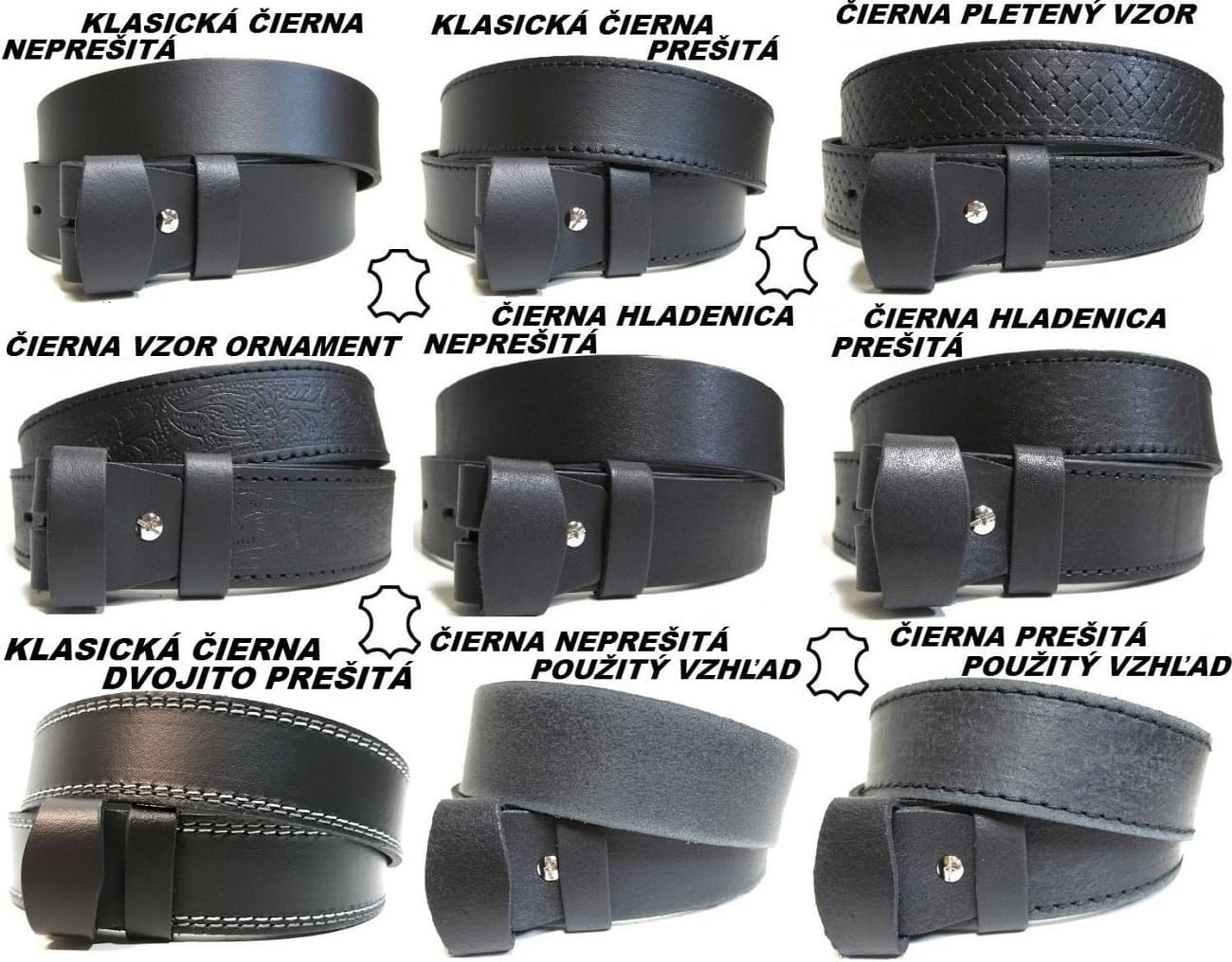 Úzke dámske opasky zlatá pracka