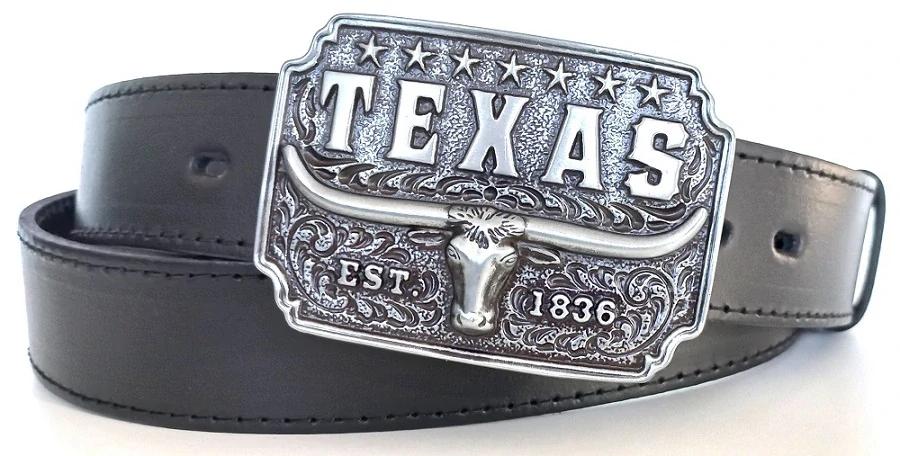 Kožené opasky s cowboy prackou