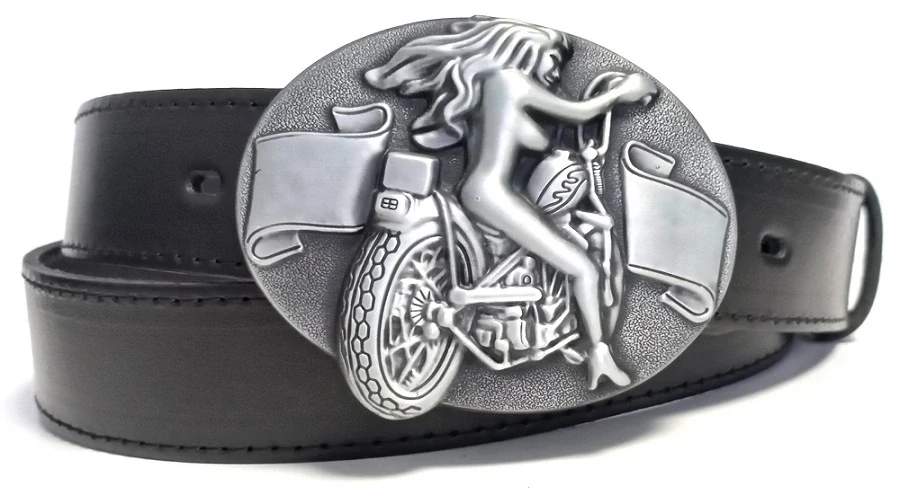 Kožené opasky motorkárske