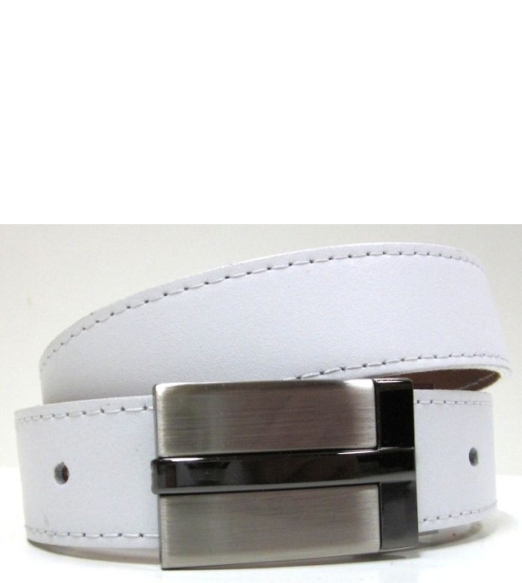 Biele elegantné opasky