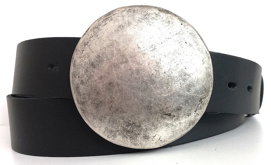 Opasky kožené s veľkou prackou