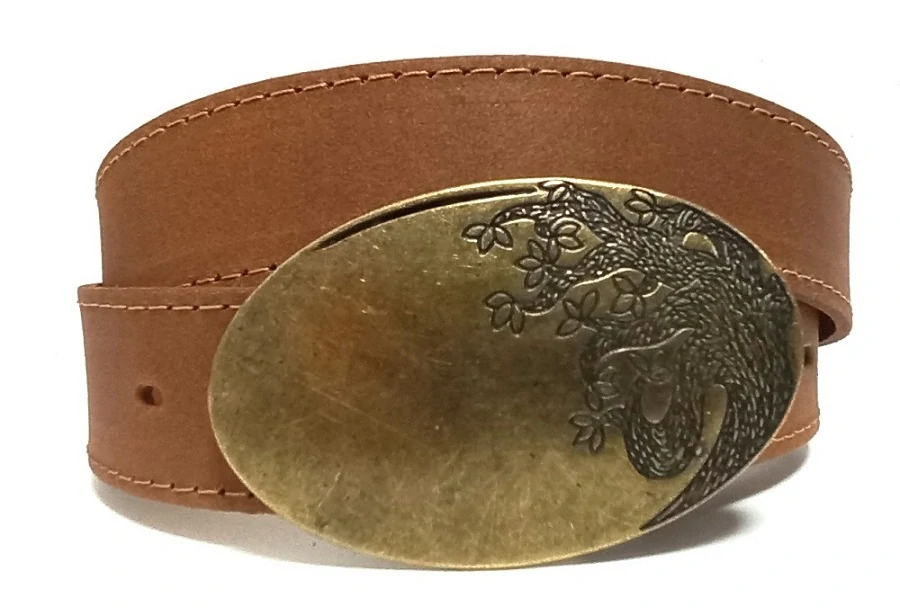 Opasok dámsky svetlohnedý