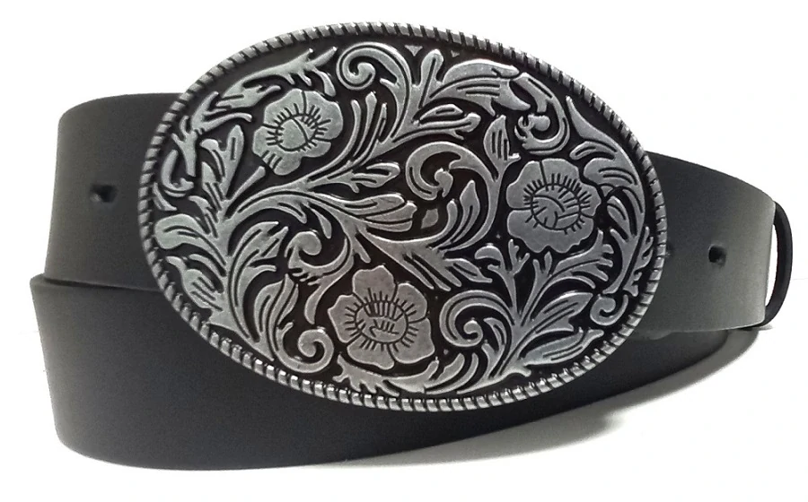 Dámske opasky s veľkou prackou s ornamentom