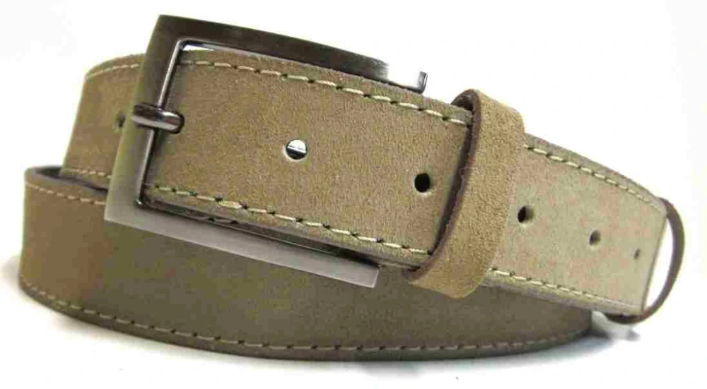 Kožené opasky z brúsenej kože