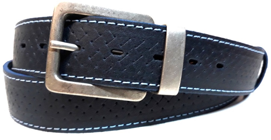 Kožené opasky so vzorkou