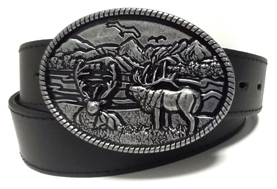 Poľovnícky kožený opasok