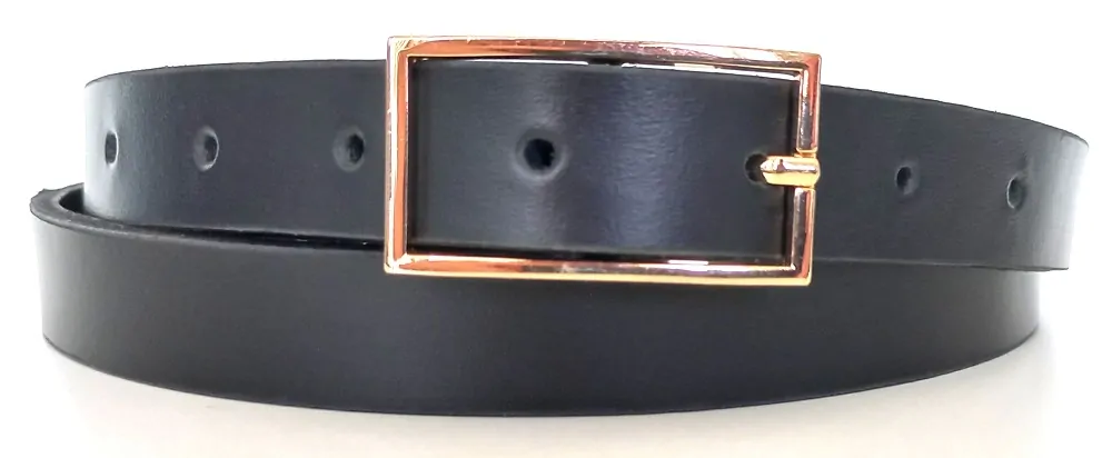 Úzke kožené opasky zlatá alebo strieborná pracka