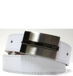 Biele elegantné opasky